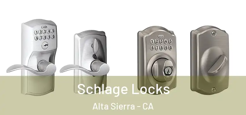  Schlage Locks Alta Sierra - CA
